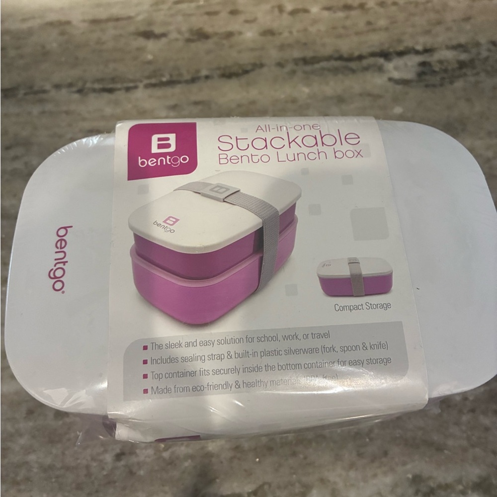 Bentgo Purple Stackable Bento Lunch Box